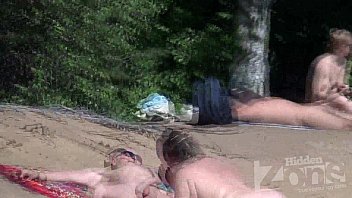 Blowjob On A Nudist Beach