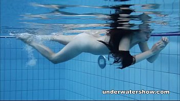 Cute Umora Is Swimming Nude In The Pool