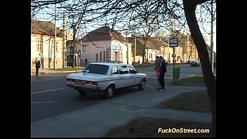Babe Gets Fucked On Street Sex