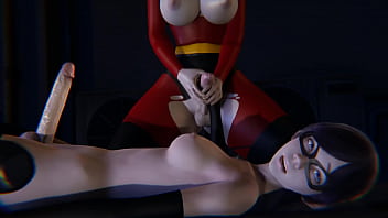 Futa Incredibles Violet Gets Creampied By Helen Parr 3D Porn
