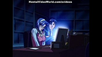 Sexy Anime Managee Fucked At Work
