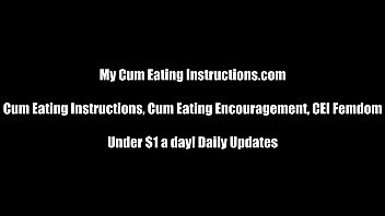 Jerk Off And Eat Your Cum Twice Cei
