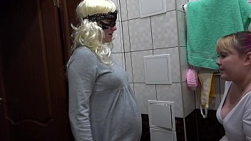 A Nurse Makes For A Pregnant MILF Milky Enema In Hairy Pussy And Massages Her Vagina Procedures Unexpectedly End In Orgasm Fetish Lesbians