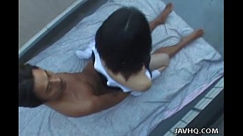 Sweet Japanese Teen Moans While Being Pounded Hard In Public