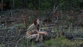 Naked Girl Masturbate In Forest