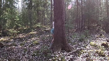 Girl Sucking Dick Stranger And Had Anal Sex Until Creampie In The Forest