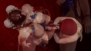Futa Street Fighter Cammy Gets Creampied By Chun Li 3D Porn